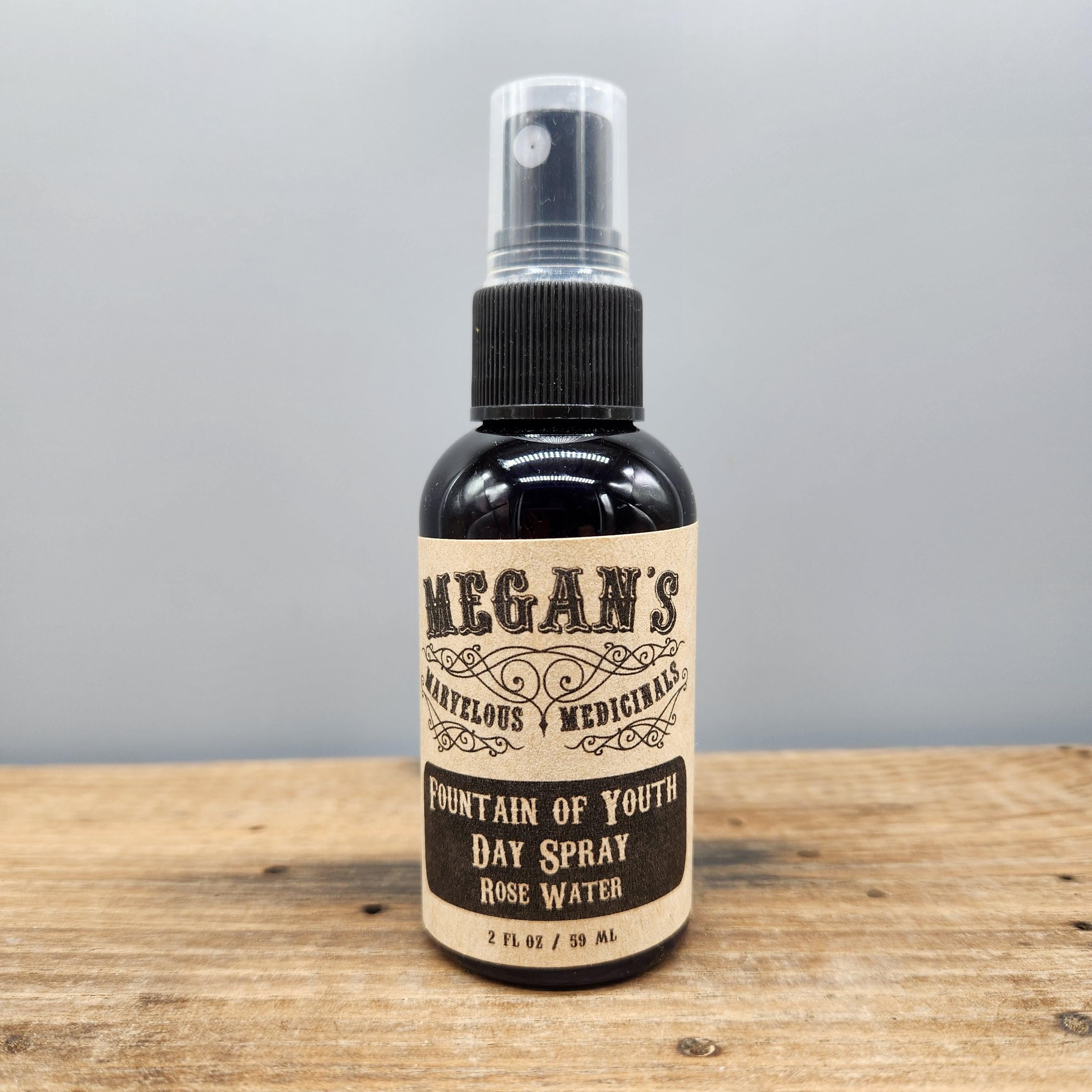 Fountain of Youth Day Spray – Botanical Face Mist with Rosewater, Neroli or Chamomile Water, Vitamin C Silk Peptides Daily Skin Mist