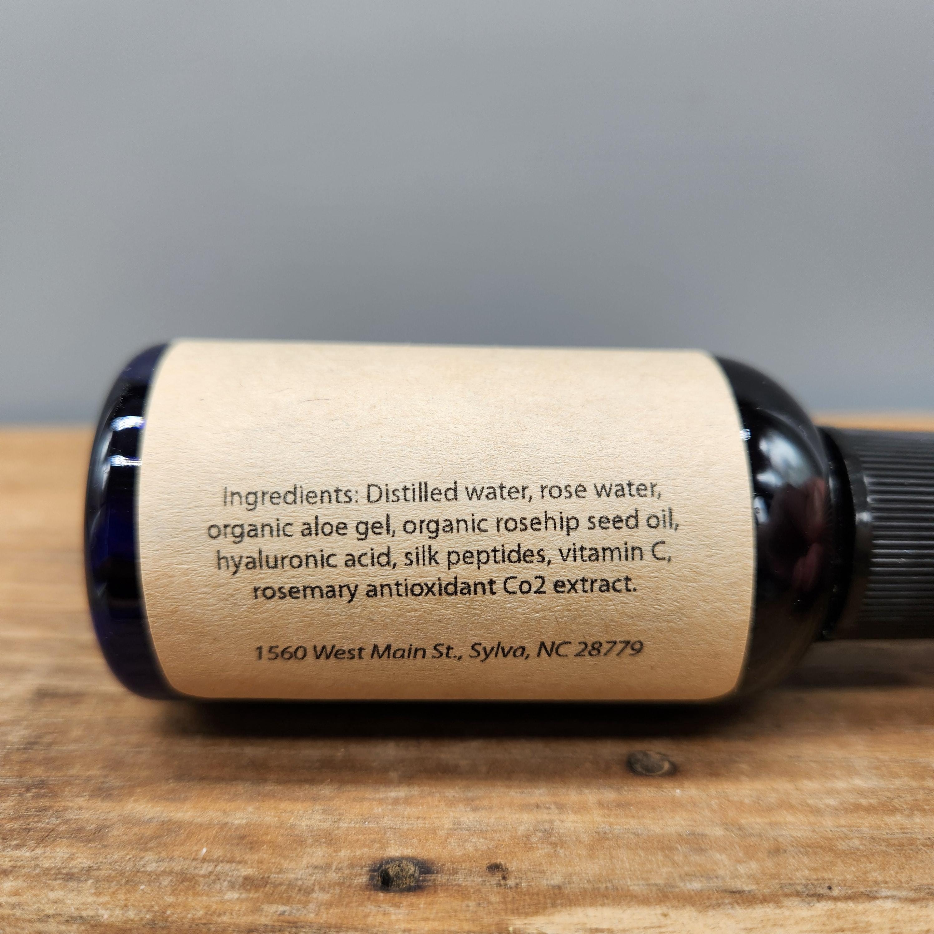 Fountain of Youth Day Spray – Botanical Face Mist with Rosewater, Neroli or Chamomile Water, Vitamin C Silk Peptides Daily Skin Mist