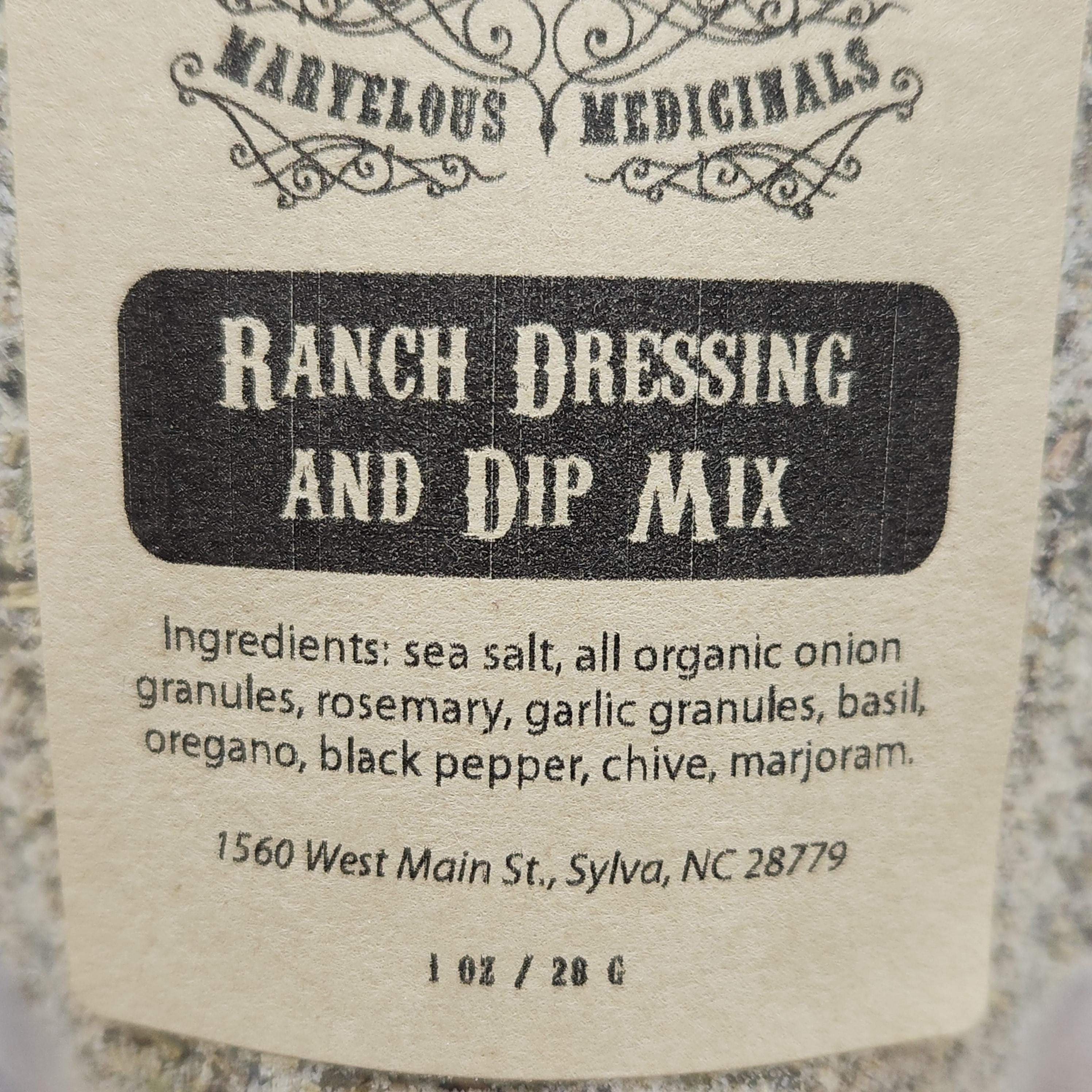 Ranch Dressing & Dip Mix – Organic Herb Seasoning Blend