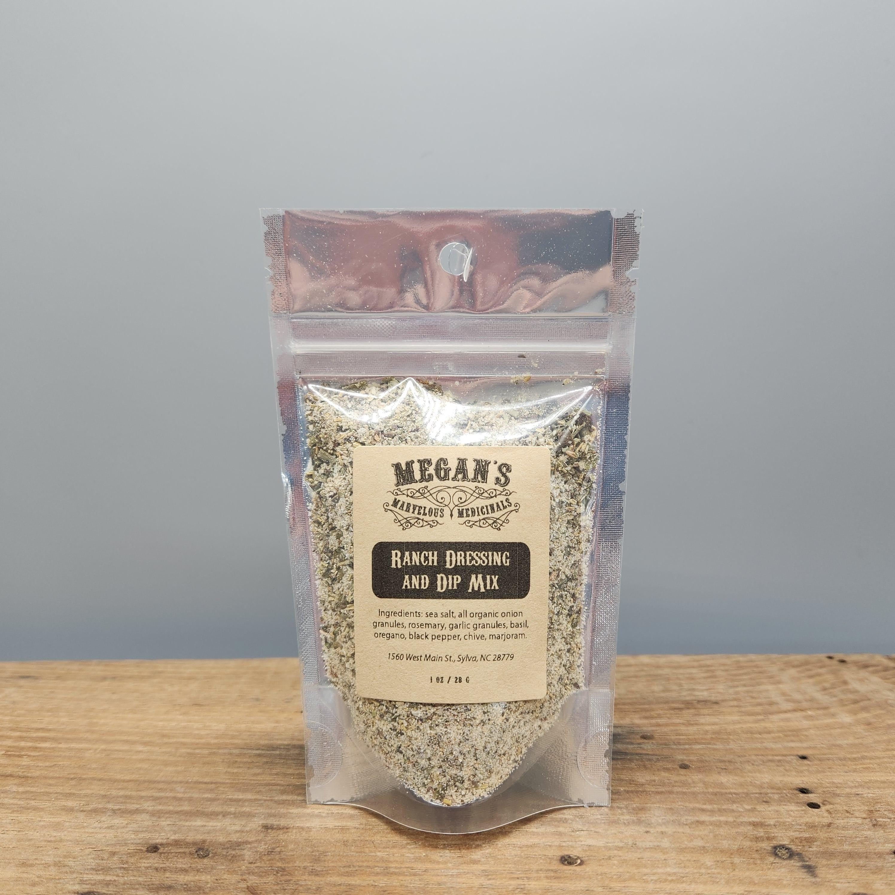 Ranch Dressing & Dip Mix – Organic Herb Seasoning Blend