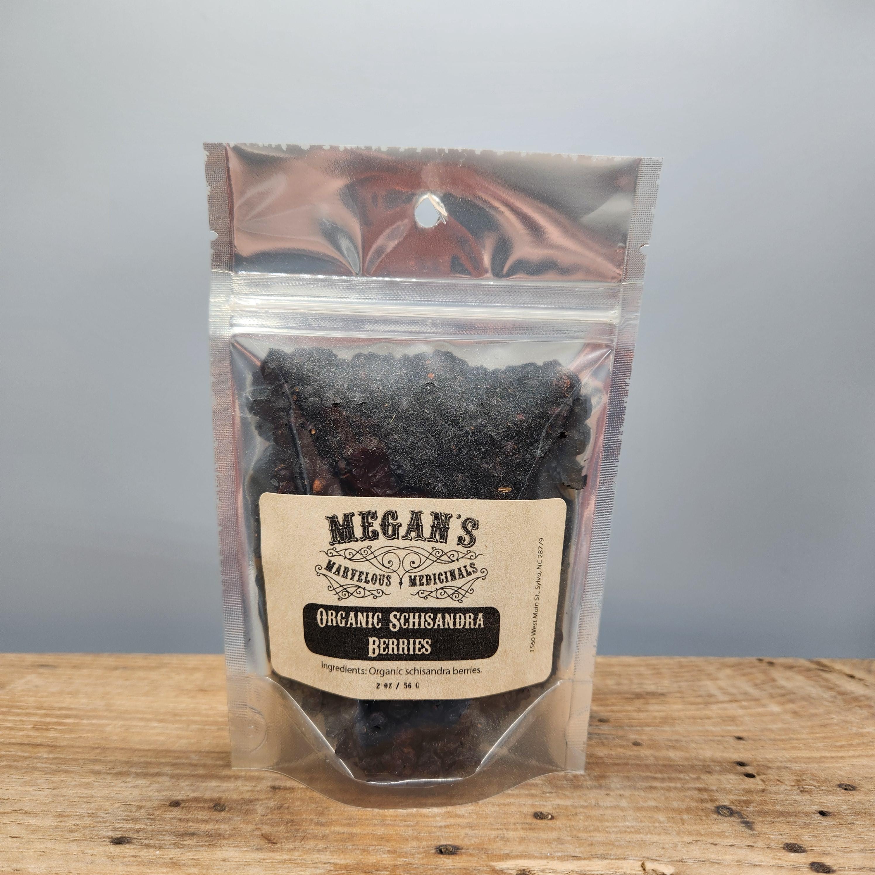 Schisandra Berries – Organic Whole Dried Five Flavor Berry