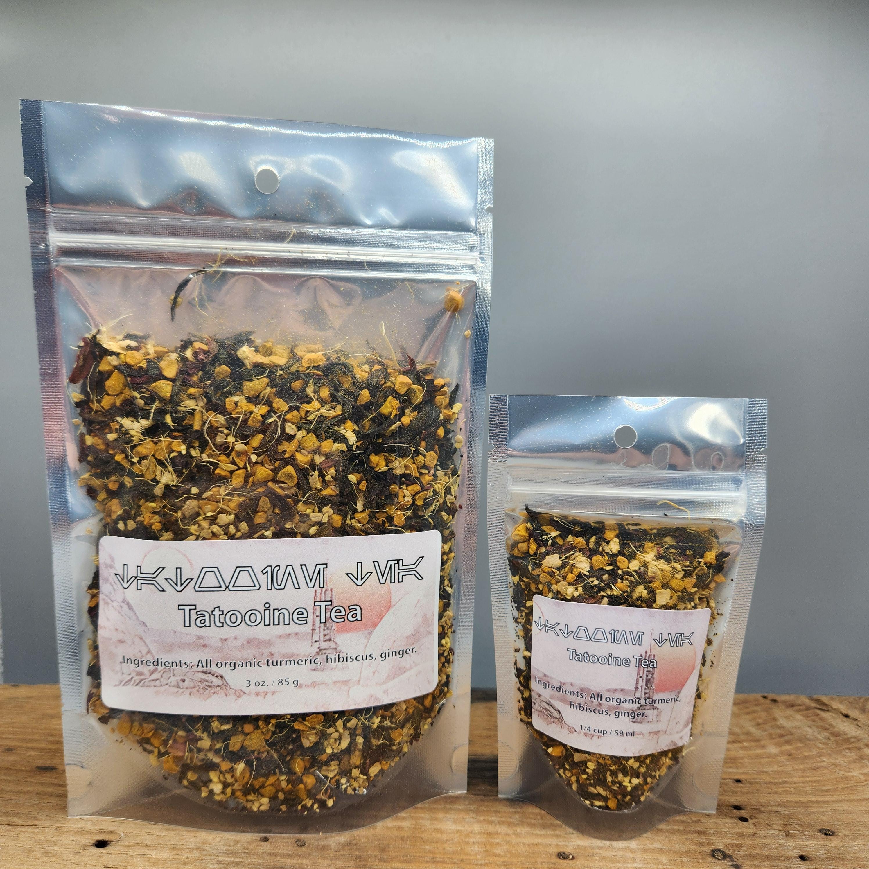 Tatooine Tea – Star Wars Inspired Organic Turmeric, Hibiscus & Ginger Herbal Blend