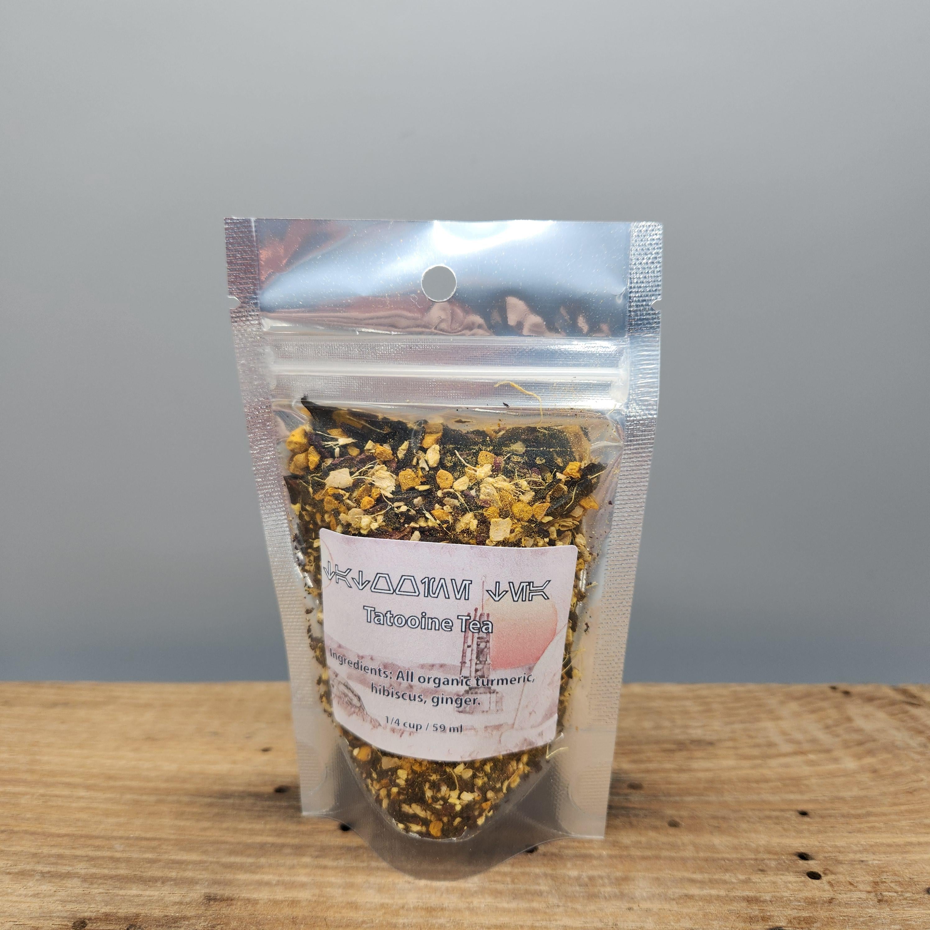 Tatooine Tea – Star Wars Inspired Organic Turmeric, Hibiscus & Ginger Herbal Blend