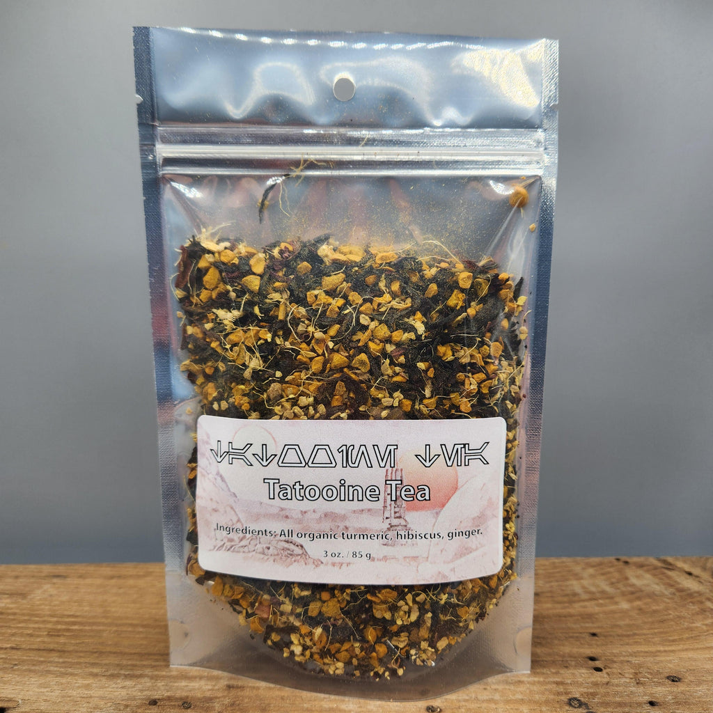 Tatooine Tea – Star Wars Inspired Organic Turmeric, Hibiscus & Ginger Herbal Blend