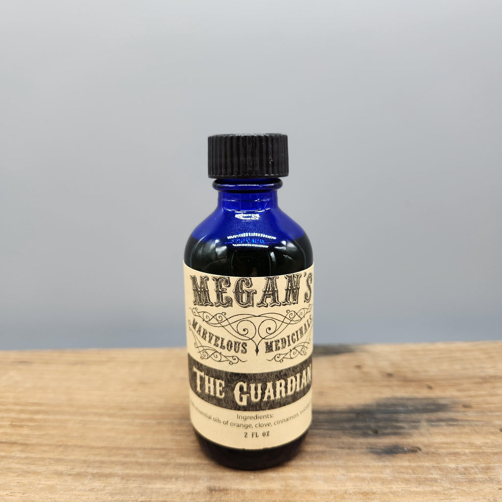 Guardian Essential Oil Blend – Orange, Clove, Cinnamon, Eucalyptus & Rosemary for Diffusers, Linen Spray, Home Freshening