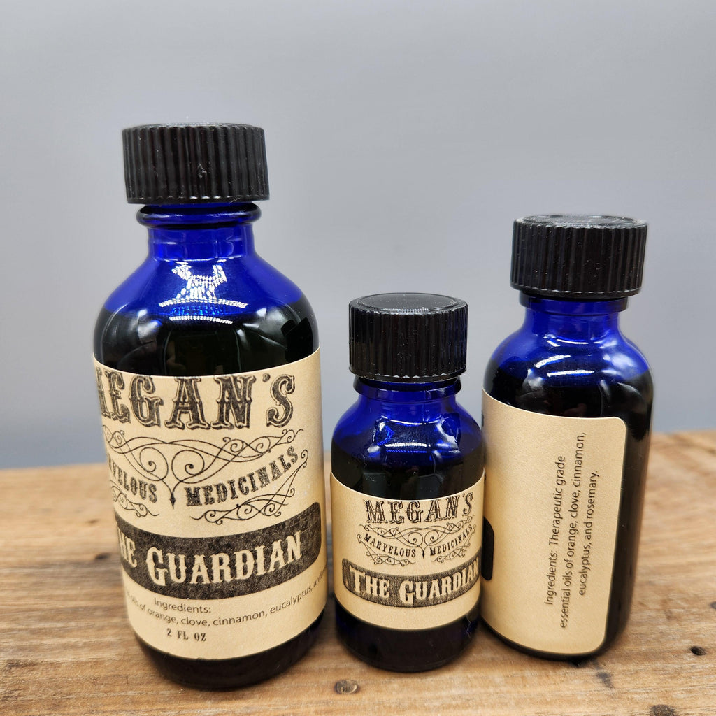 Guardian Essential Oil Blend – Orange, Clove, Cinnamon, Eucalyptus & Rosemary for Diffusers, Linen Spray, Home Freshening