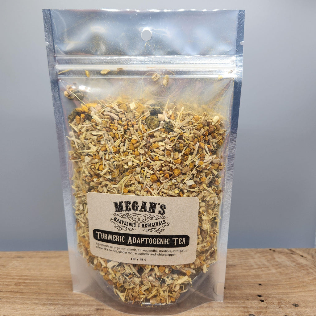 Turmeric Adaptogen Organic Tea Loose Leaf Herbal Blend