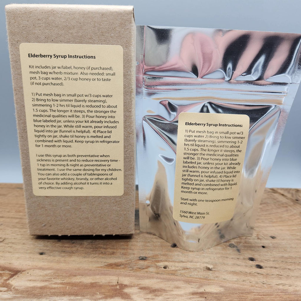 Elderberry Syrup Kit  Handcrafted Artisan Fruit Syrup