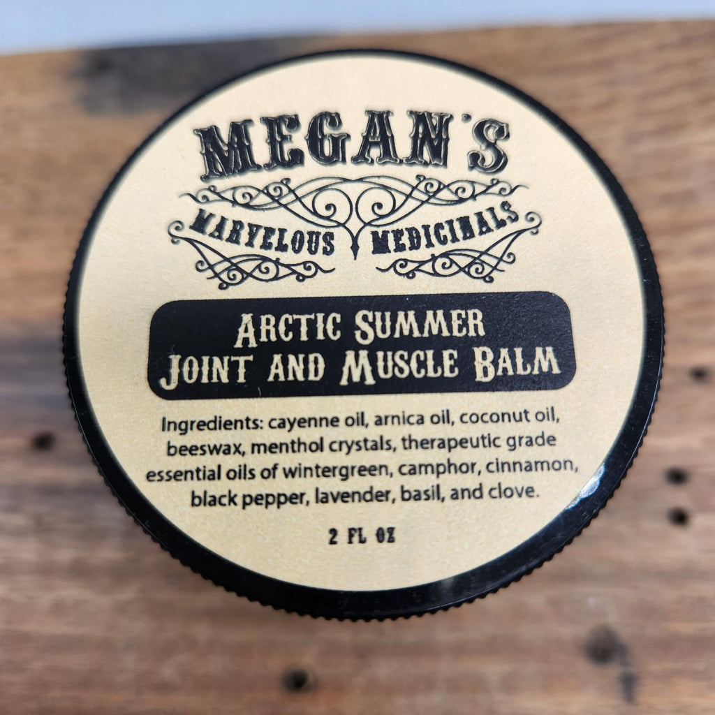 Arctic Summer Balm – Cooling & Warming Botanical Salve with Menthol, Arnica & Wintergreen