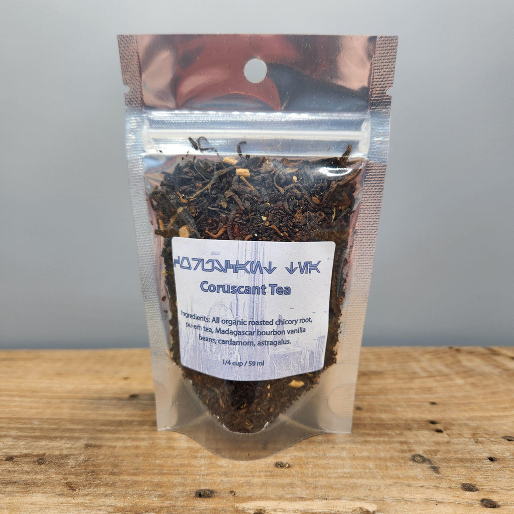 Coruscant Tea – Star Wars Inspired Organic Pu-erh, Vanilla & Cardamom Blend