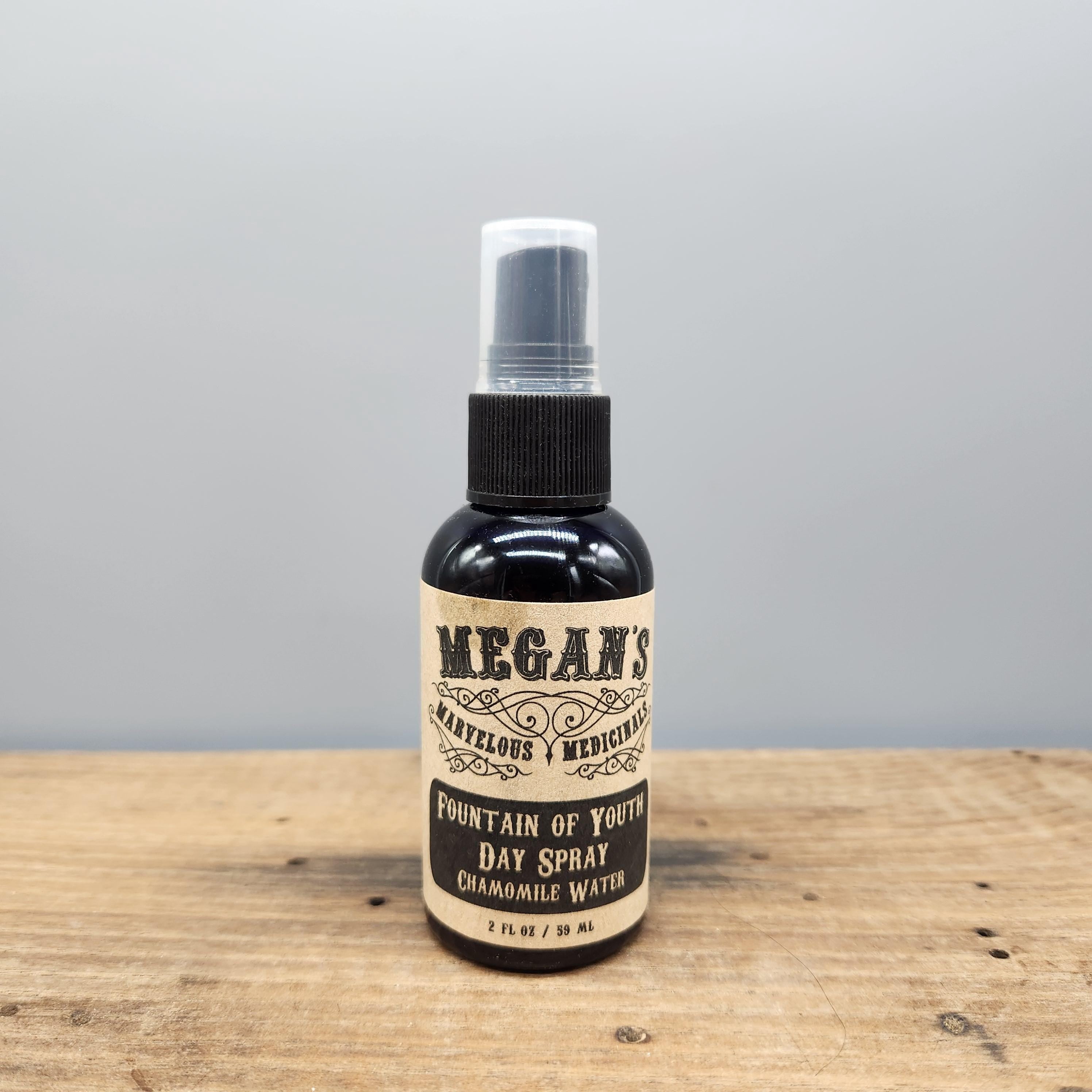 Fountain of Youth Day Spray – Botanical Face Mist with Rosewater, Neroli or Chamomile Water, Vitamin C Silk Peptides Daily Skin Mist