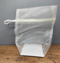 Gauze Gift Bag - add to order, gift wrap, white gauze, cute