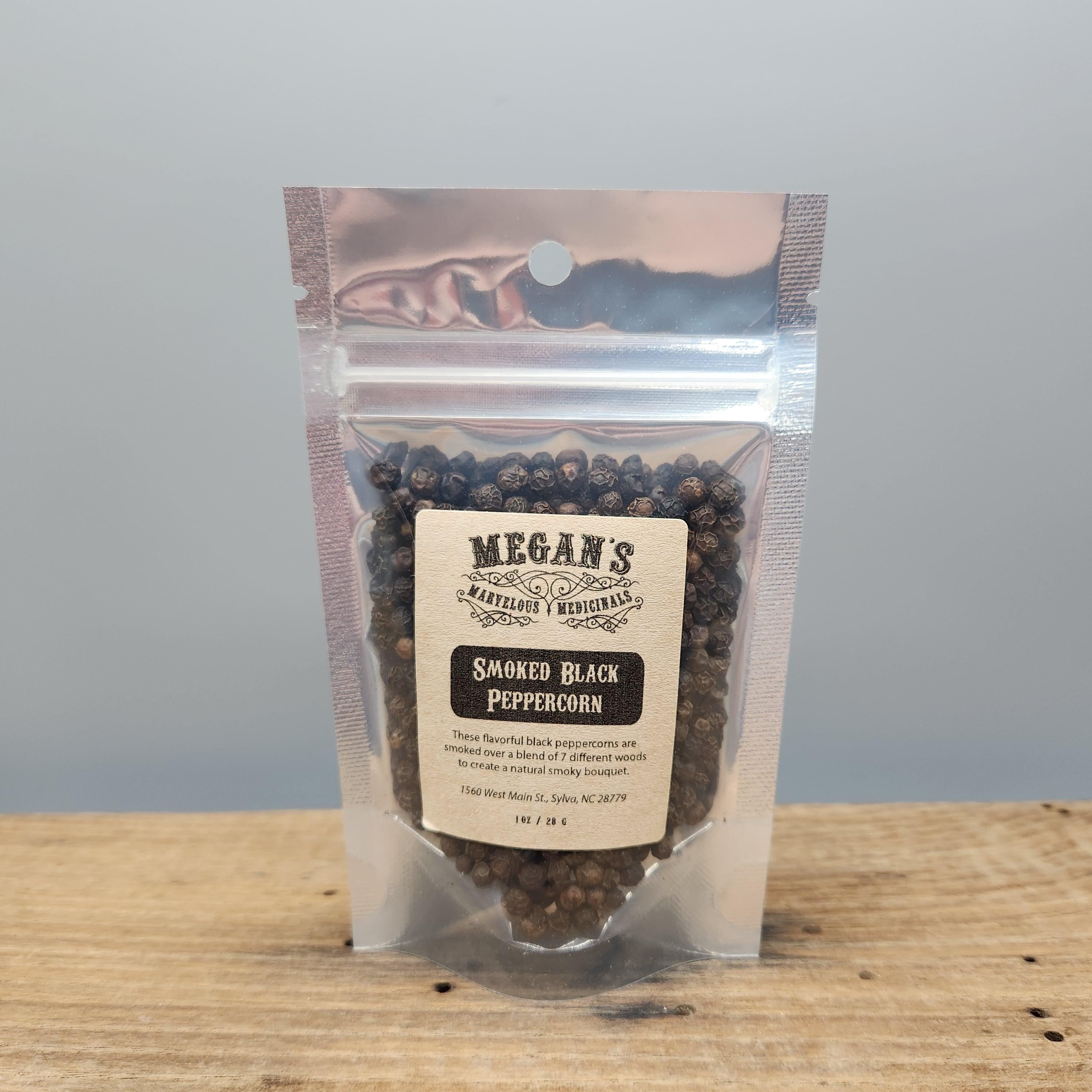 Organic Peppercorn Sampler – Smoked Black, White, Rainbow & Grains of Paradise