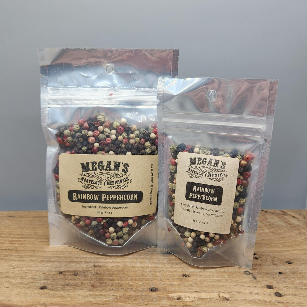 Rainbow Peppercorns – Gourmet Pepper Blend with Black, White, Green & Pink