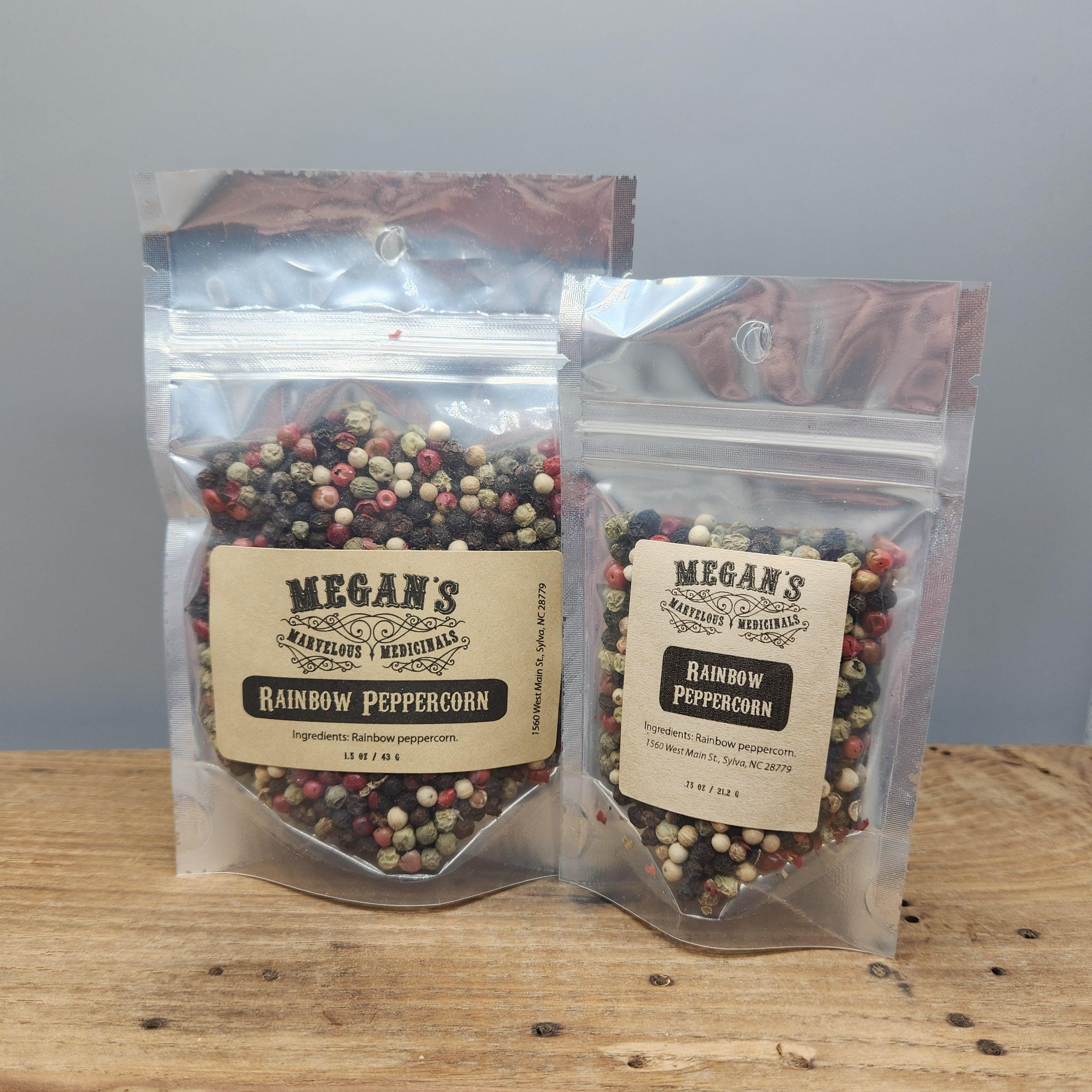 Rainbow Peppercorns – Gourmet Pepper Blend with Black, White, Green & Pink