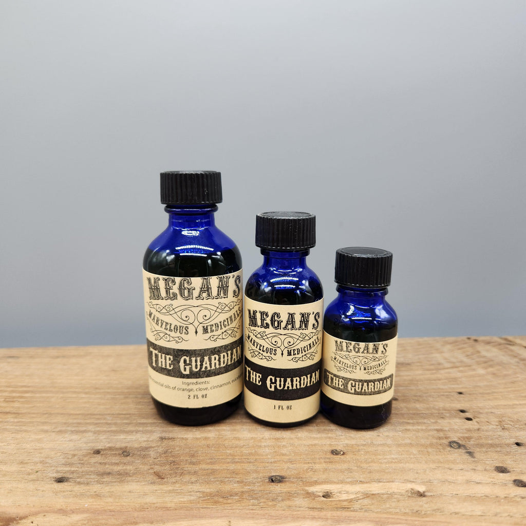 Guardian Essential Oil Blend – Orange, Clove, Cinnamon, Eucalyptus & Rosemary for Diffusers, Linen Spray, Home Freshening