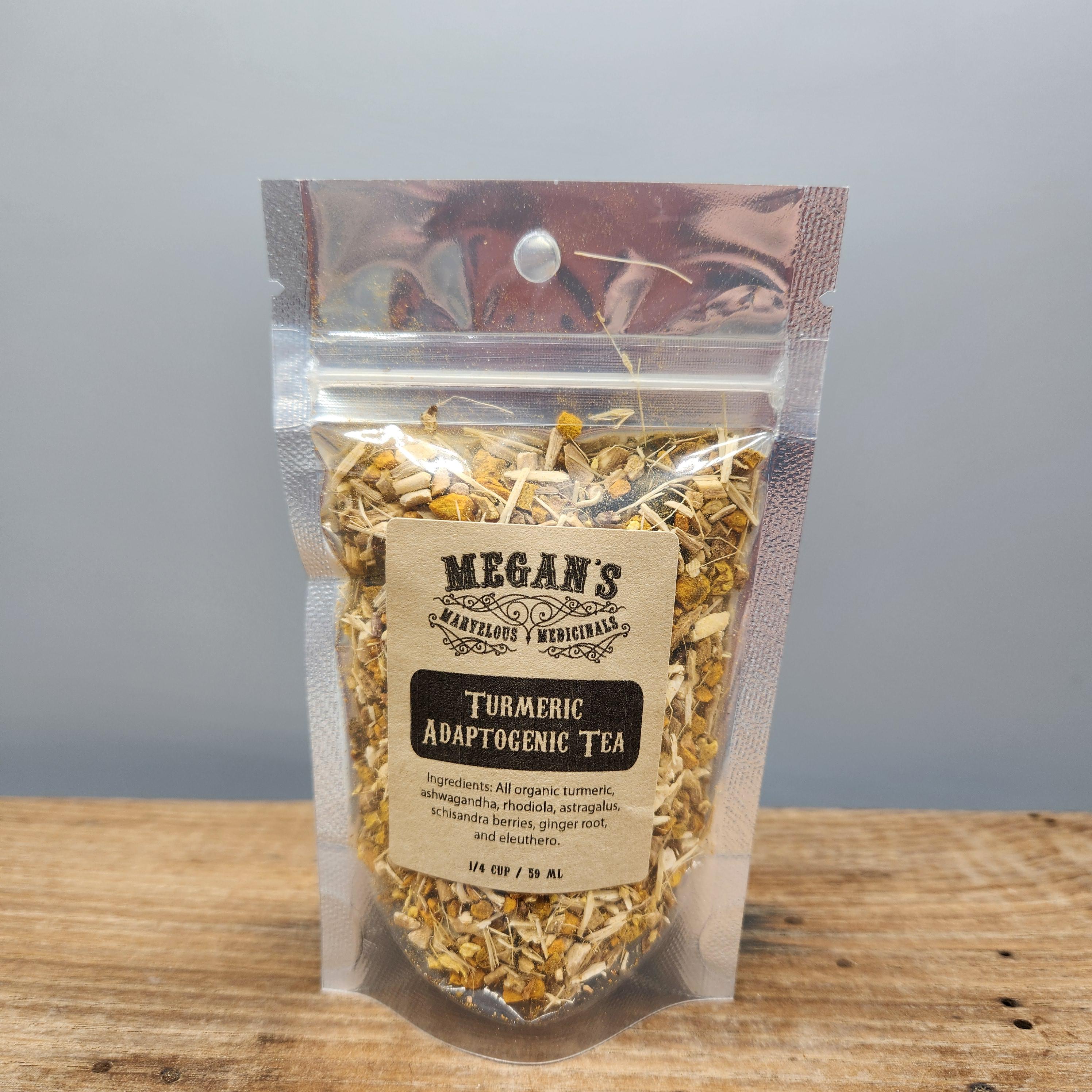 Turmeric Adaptogen Organic Tea Loose Leaf Herbal Blend