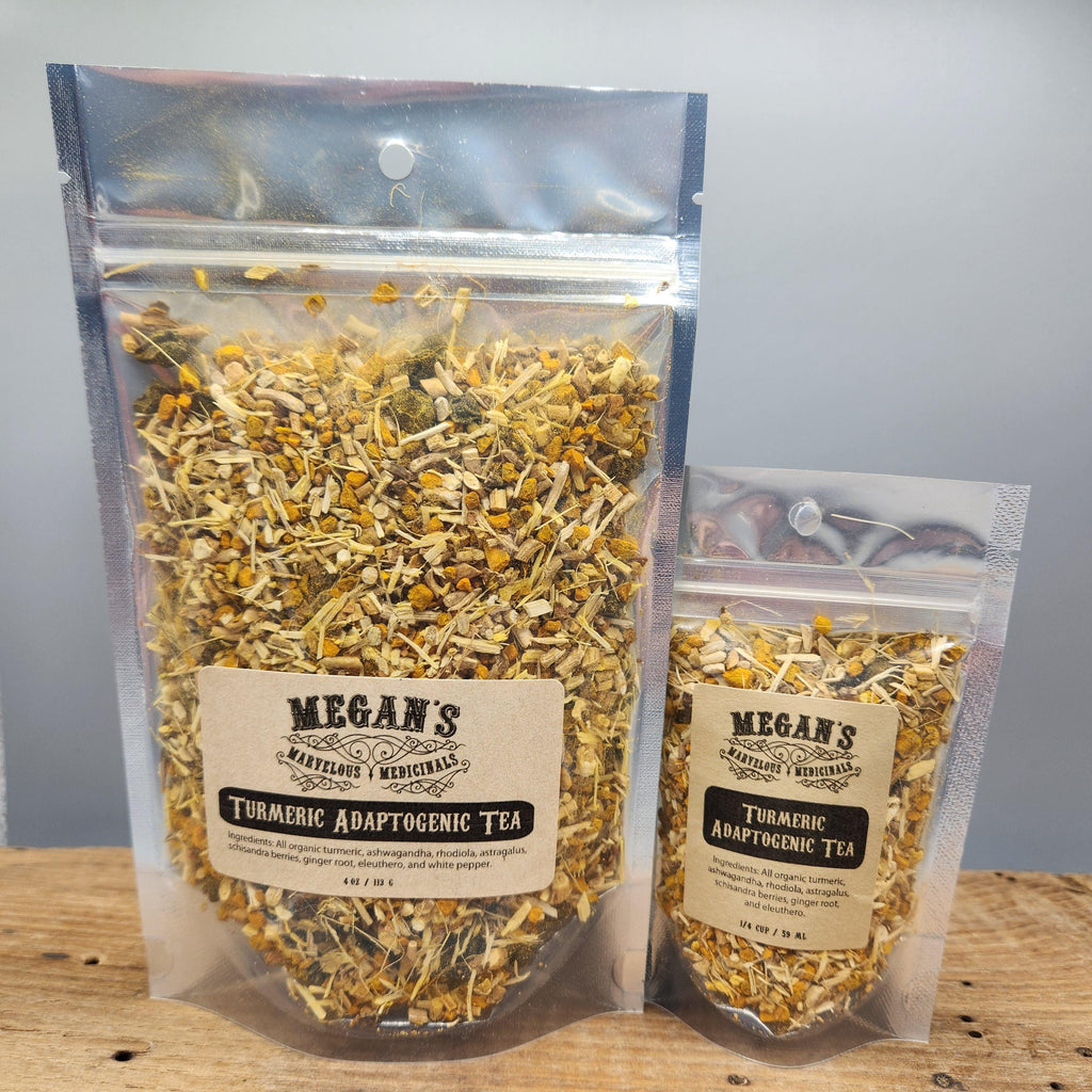Turmeric Adaptogen Organic Tea Loose Leaf Herbal Blend