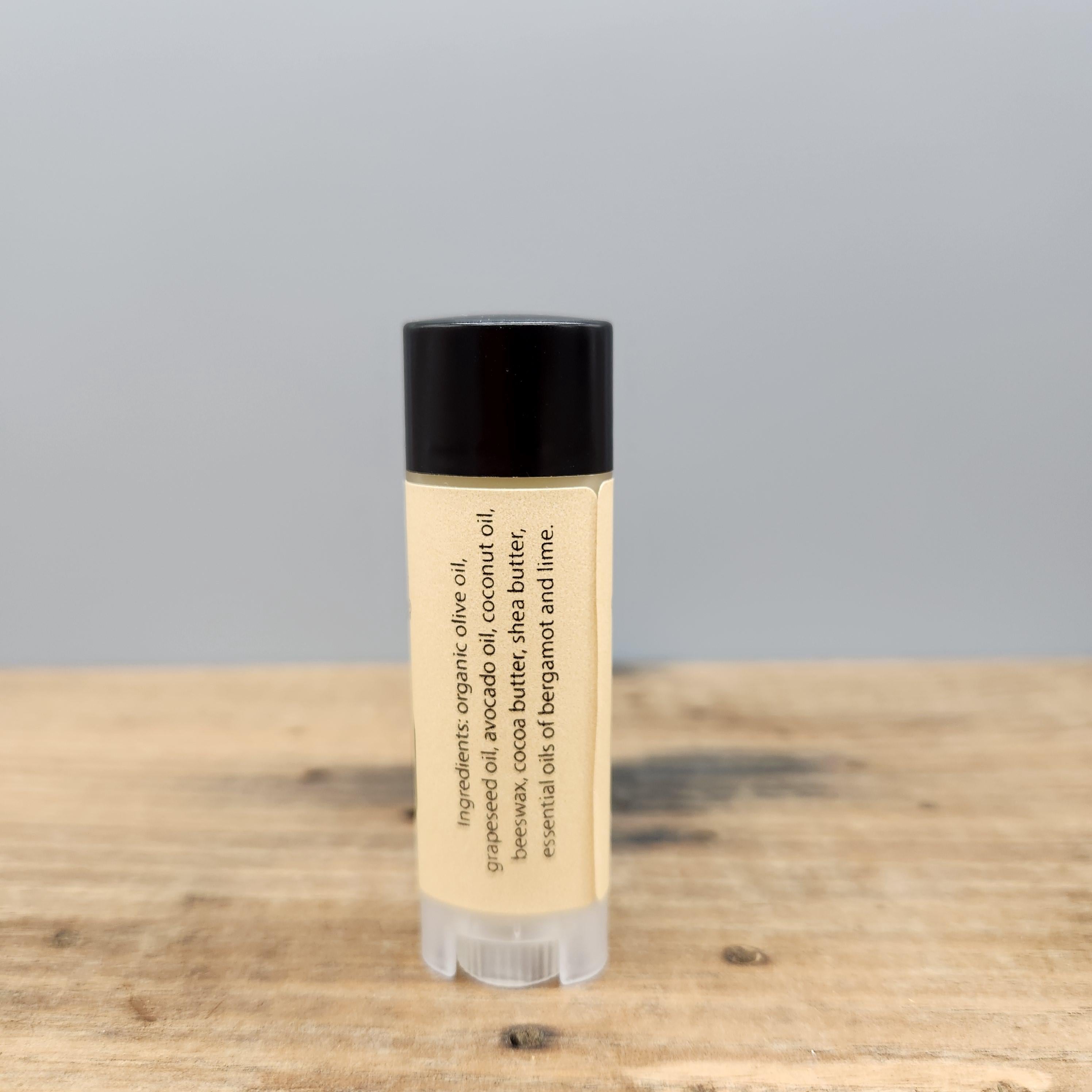 Lip Balm Chapstick – Organic Beeswax, Essential Oil Lip Care – Shea & Cocoa Butter Moisturizing Balm in Natural Scents –oval .18oz Tube