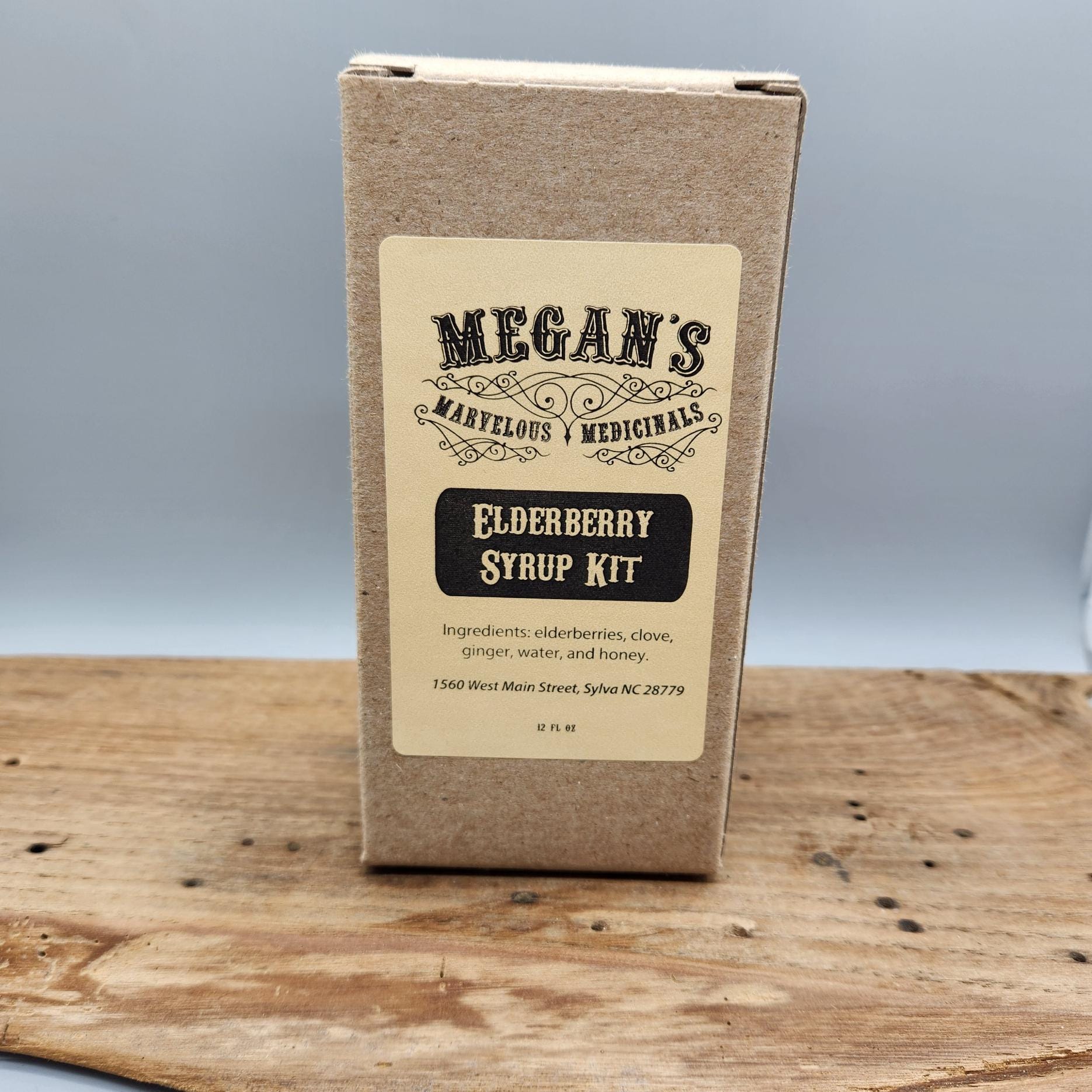 Elderberry Syrup Kit  Handcrafted Artisan Fruit Syrup