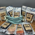 Gourmet Salt & Pepper Set – Smoked Peppercorns, Artisan Sea Salts and Grains of Paradise – Culinary Gift
