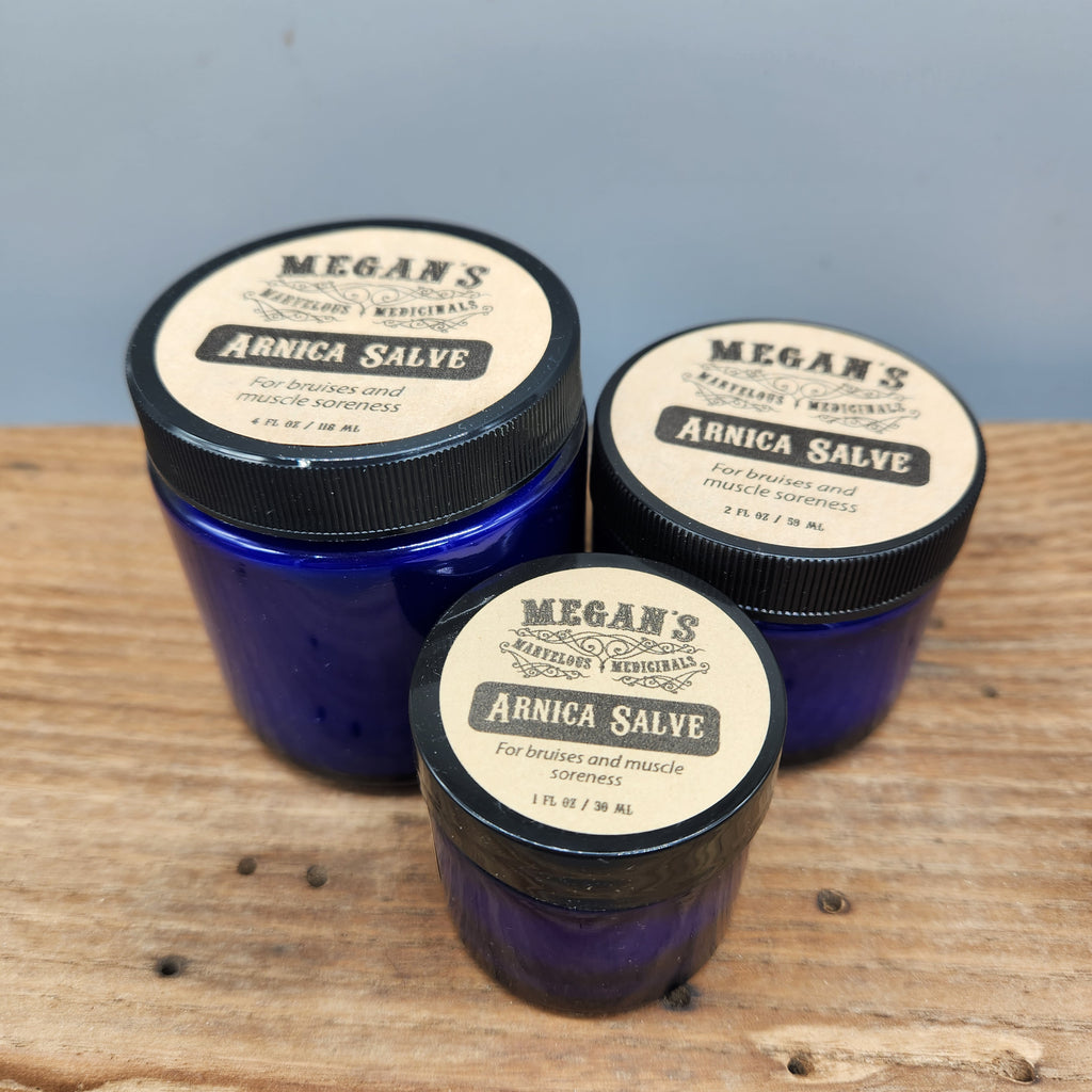 Arnica Salve – Handcrafted Botanical Balm with Shea, Cocoa Butter & Camphor