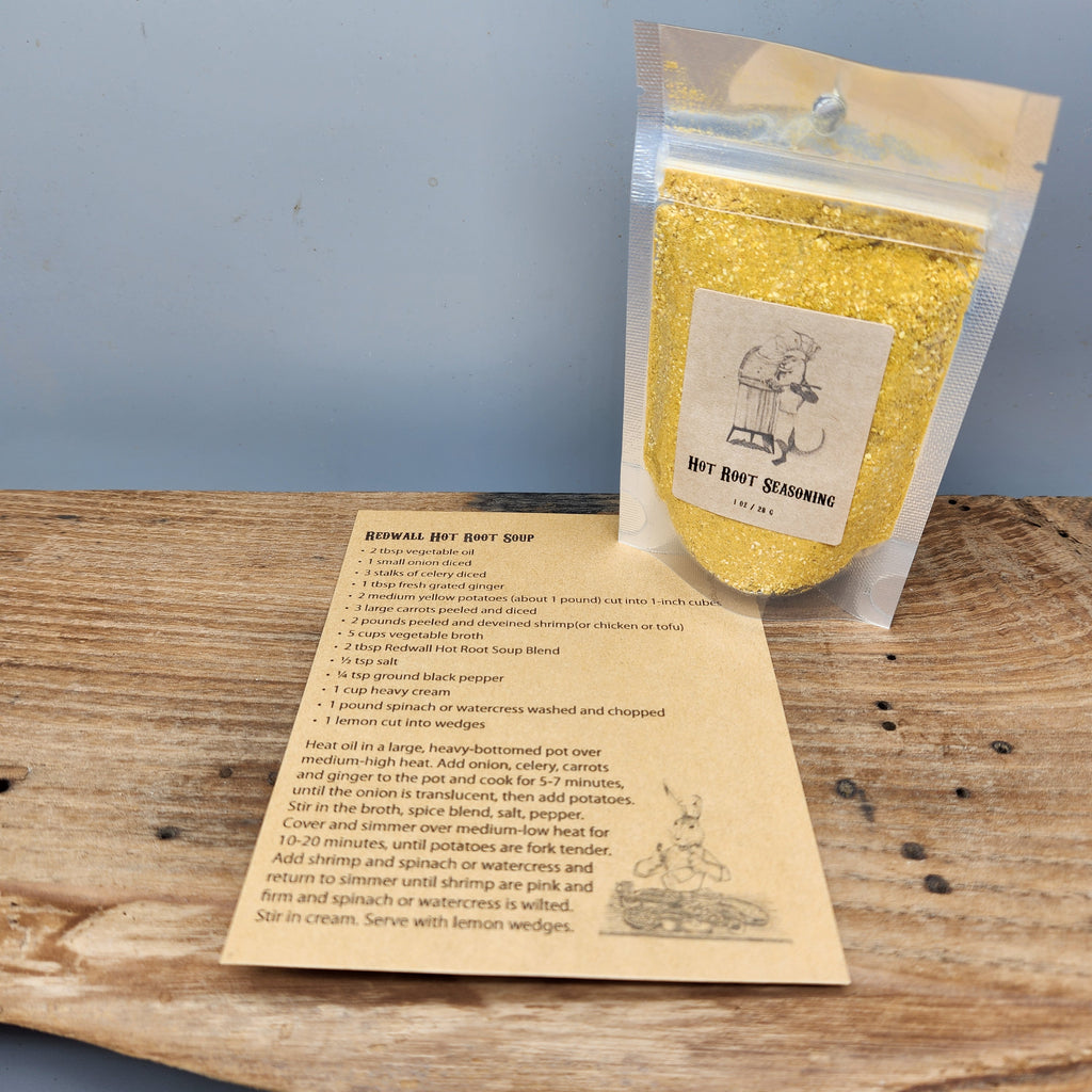 Hot Root Seasoning Blend – Redwall Inspired Organic Soup Spice