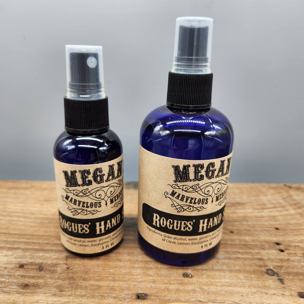 Rogues Hand Spray – Clove, Lemon, Cinnamon, Eucalyptus & Rosemary