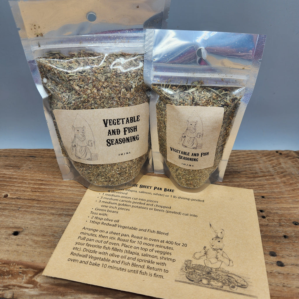 Redwall Inspired Spice Set – 5 Fantasy Cooking Blends with Recipe Cards & 3D Barrel