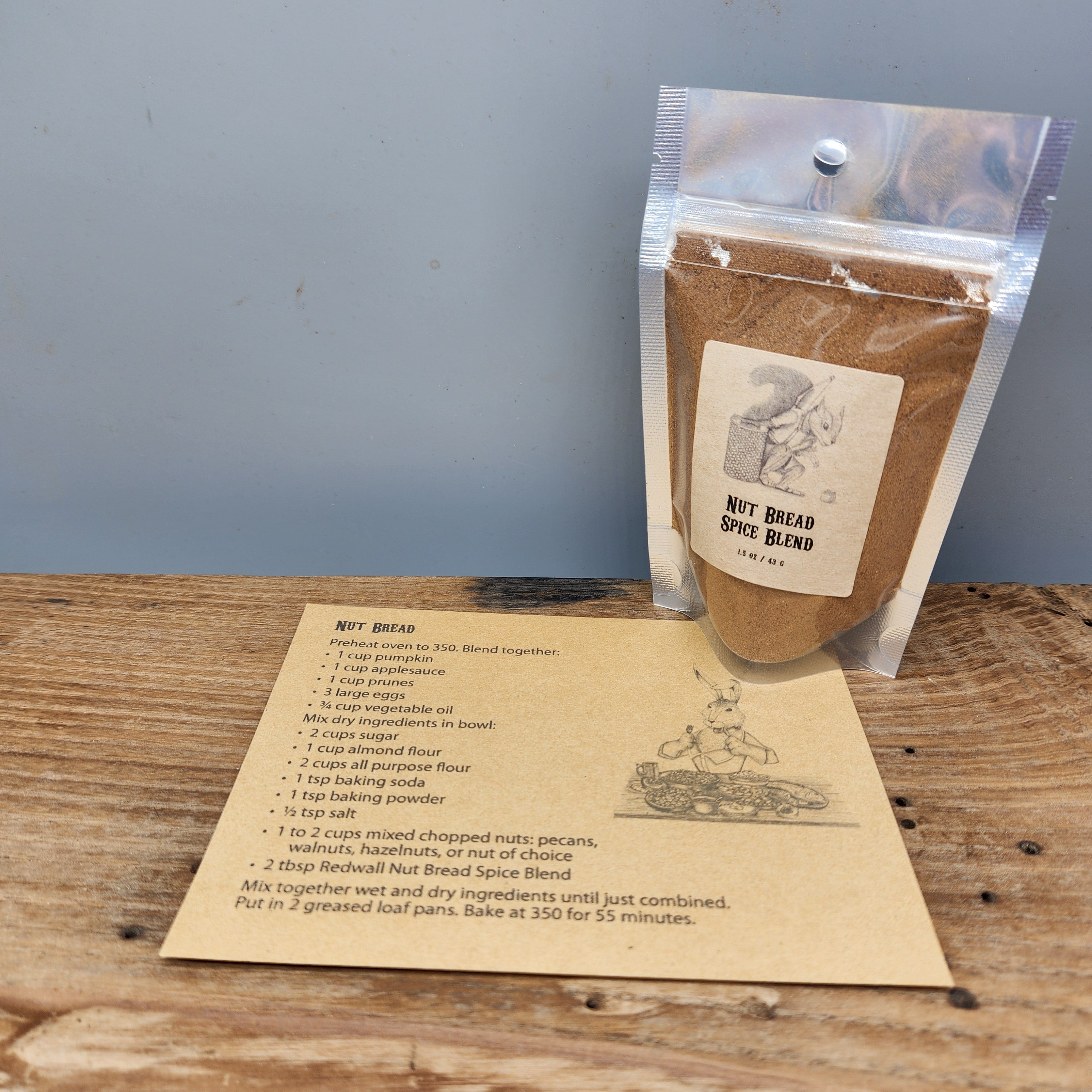 Nut Bread Spice Blend – Redwall Inspired Organic Baking Spice