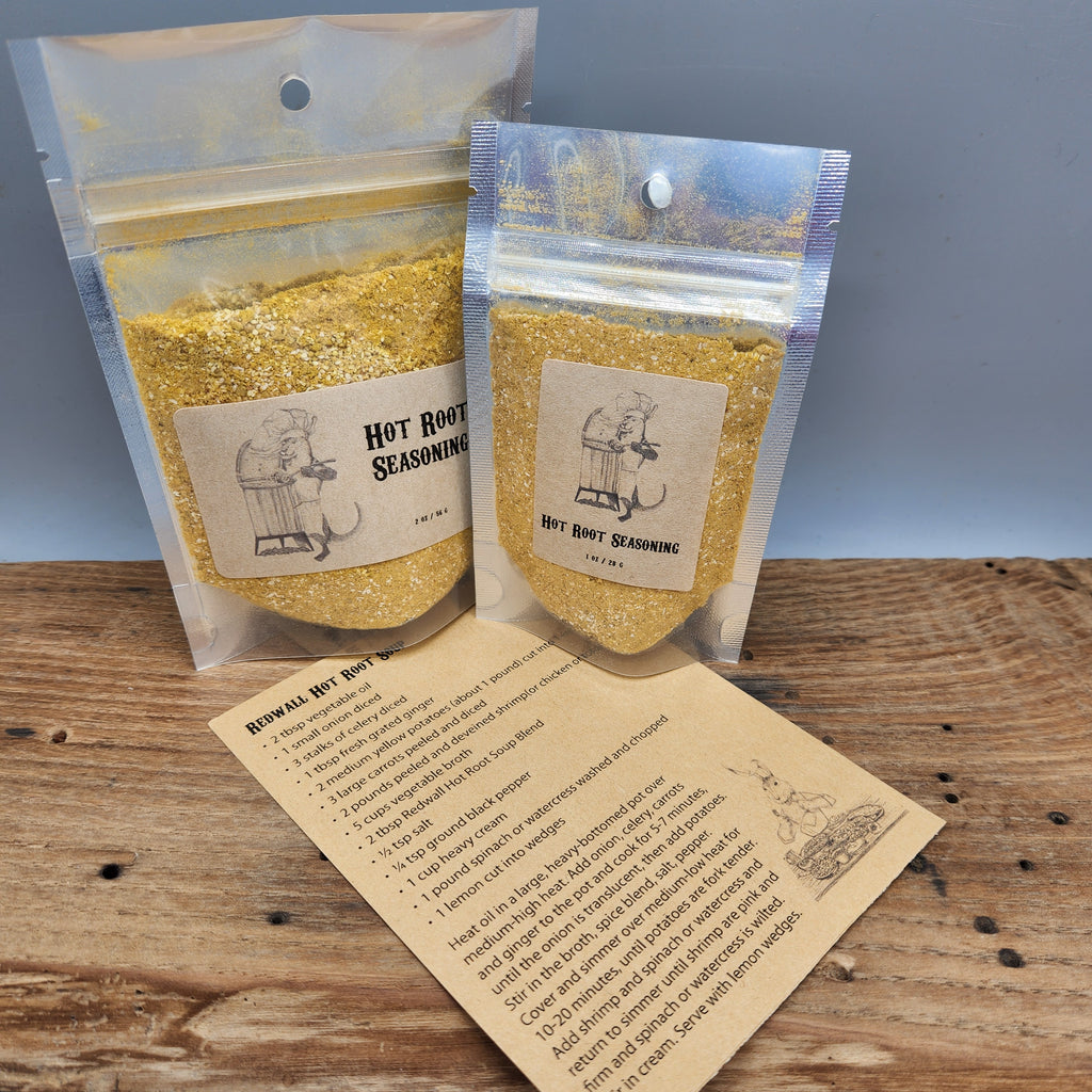Redwall Inspired Spice Set – 5 Fantasy Cooking Blends with Recipe Cards & 3D Barrel