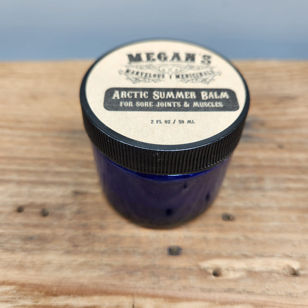 Arctic Summer Balm – Cooling & Warming Botanical Salve with Menthol, Arnica & Wintergreen