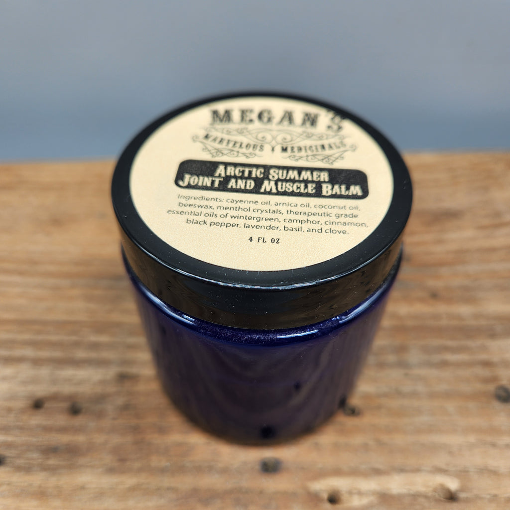 Arctic Summer Balm – Cooling & Warming Botanical Salve with Menthol, Arnica & Wintergreen