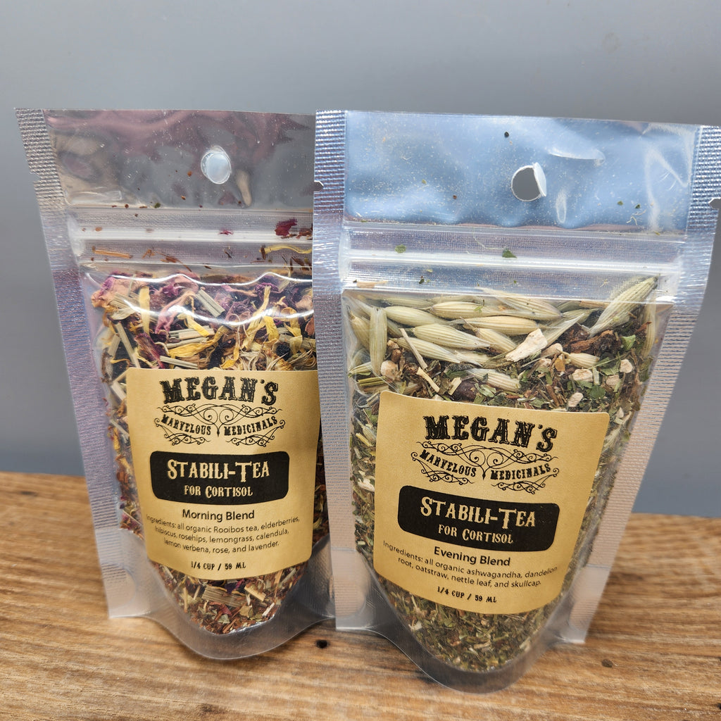 Stabili-Tea, Set of Daily Morning and Evening Blends