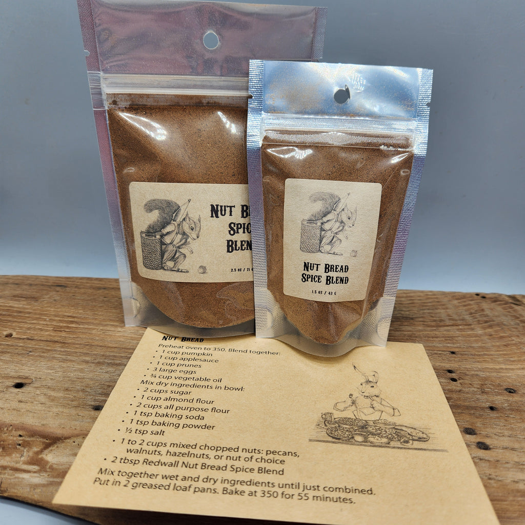Redwall Inspired Spice Set – 5 Fantasy Cooking Blends with Recipe Cards & 3D Barrel