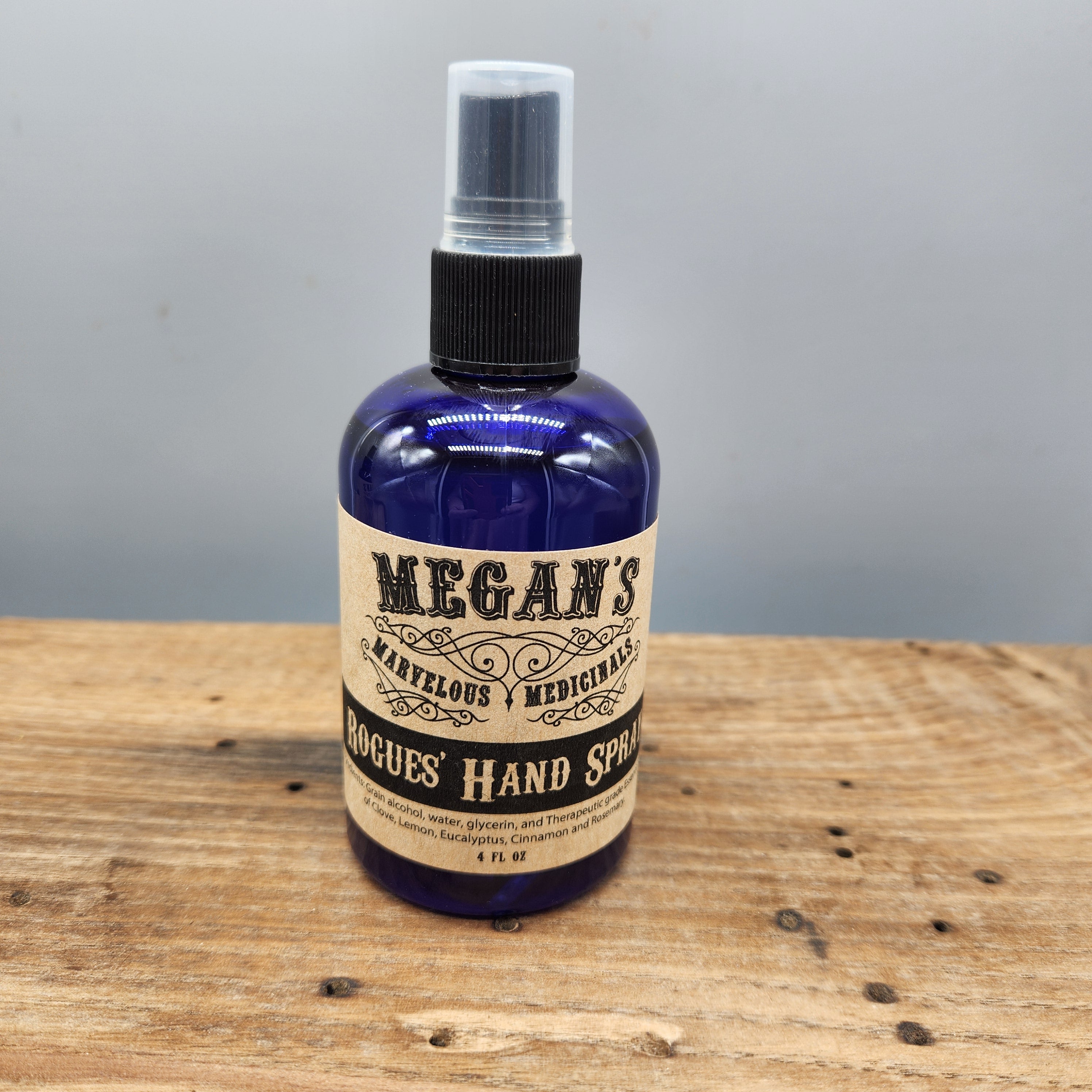 Rogues Hand Spray – Clove, Lemon, Cinnamon, Eucalyptus & Rosemary