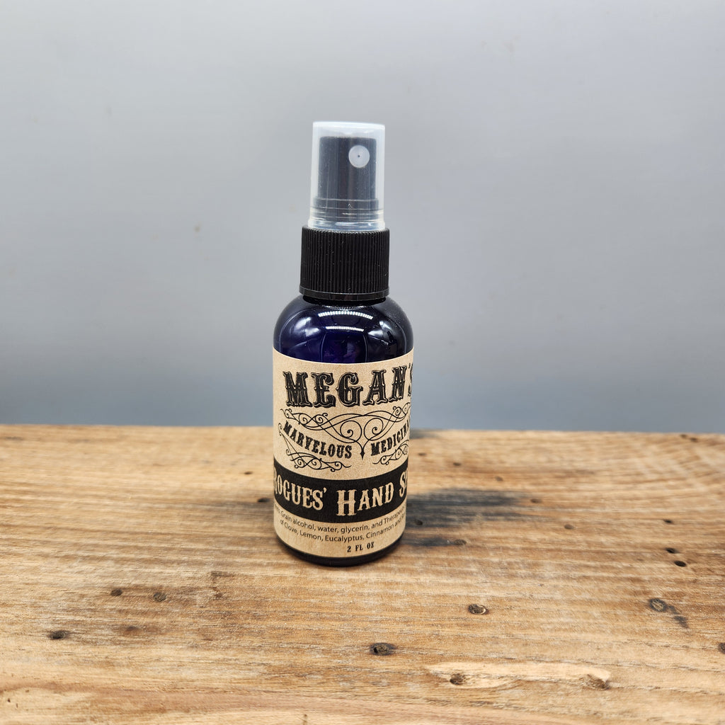 Rogues Hand Spray – Clove, Lemon, Cinnamon, Eucalyptus & Rosemary
