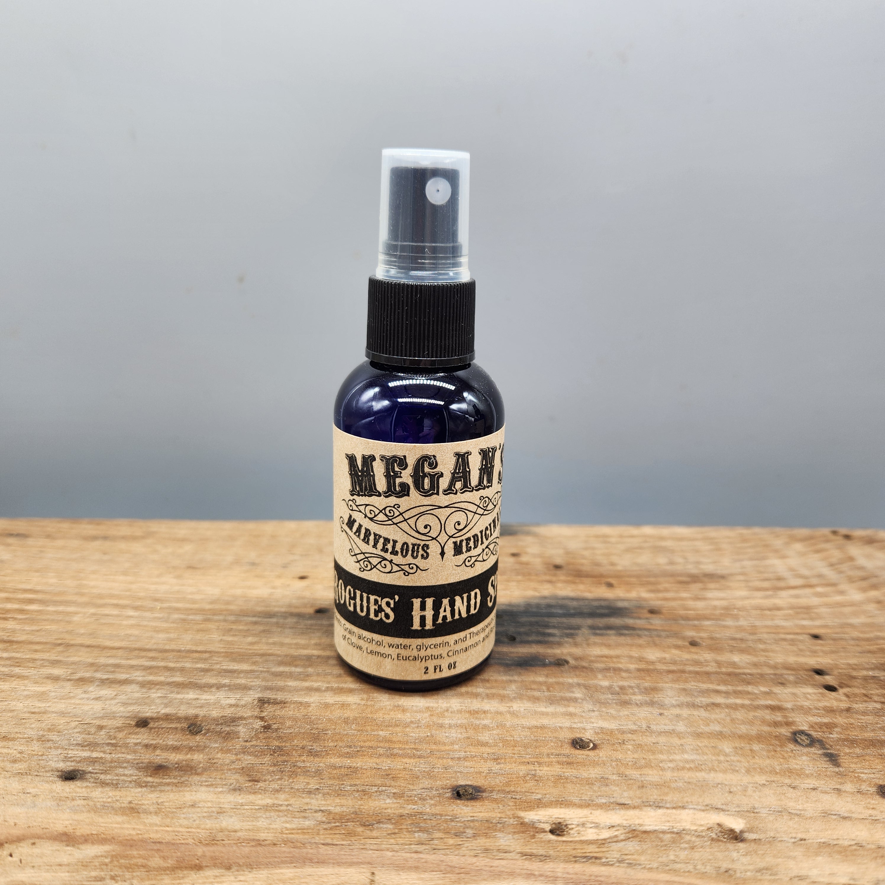 Rogues Hand Spray – Clove, Lemon, Cinnamon, Eucalyptus & Rosemary