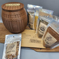Redwall Inspired Spice Set – 5 Fantasy Cooking Blends with Recipe Cards & 3D Barrel